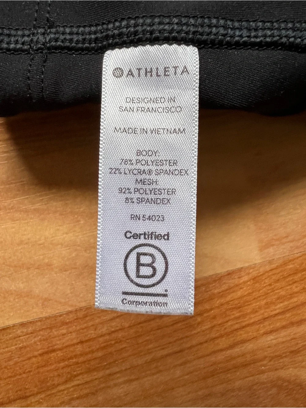 Athleta Black High-Rise Bike Shorts with Zip Pockets